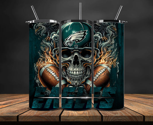 Philadelphia Eagles Tumbler Wrap,NFL Tumbler Wrap By AI, AI Tumbler Design 90