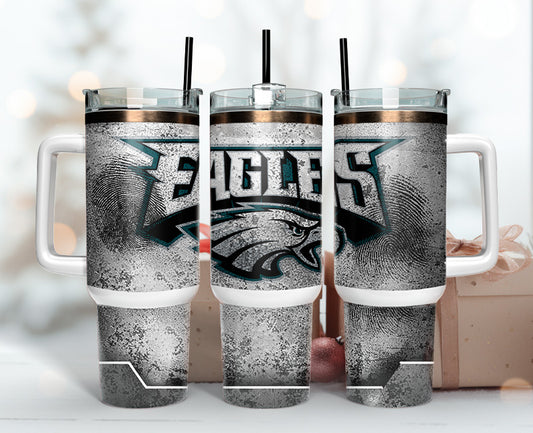 Philadelphia Eagles Tumbler 40oz Png,  40oz Tumbler Skinny  90