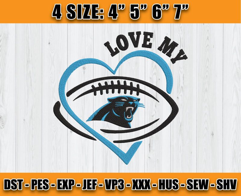 Panthers Embroidery, NFL Panthers Embroidery, NFL Machine Embroidery Digital 91