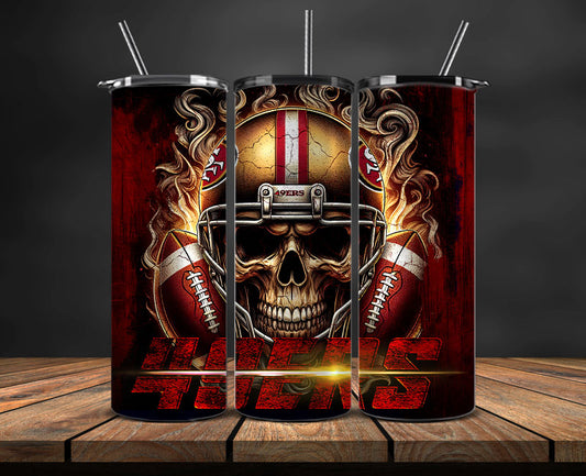 San Francisco ers Tumbler Wrap,NFL Tumbler Wrap By AI, AI Tumbler Design 92