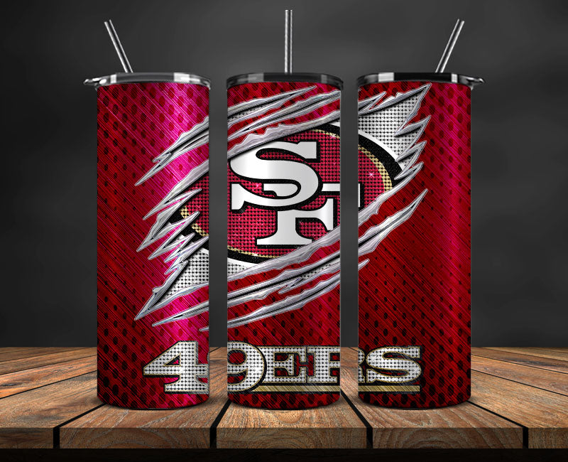 San Francisco 49ers Tumbler Wraps ,49ers Logo, Nfl Tumbler Png 92