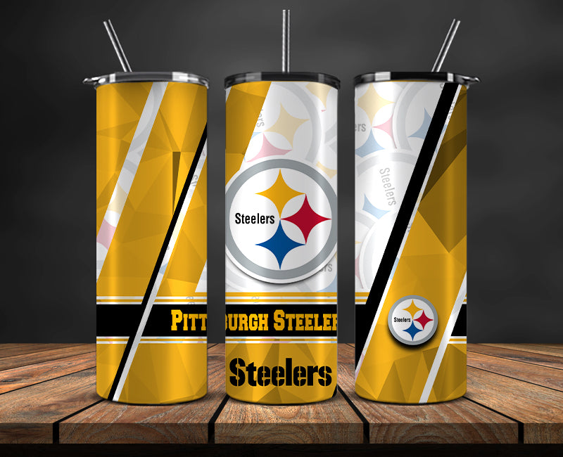 Pittsburgh Steelers Tumbler, Steelers Logo, Mascot Football Png 92