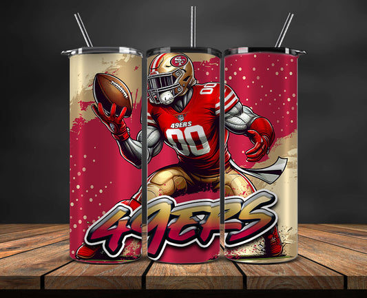 San Francisco ers Tumbler Wrap, NFL Tumbler Wrap By AI, AI Tumbler Wrap 92