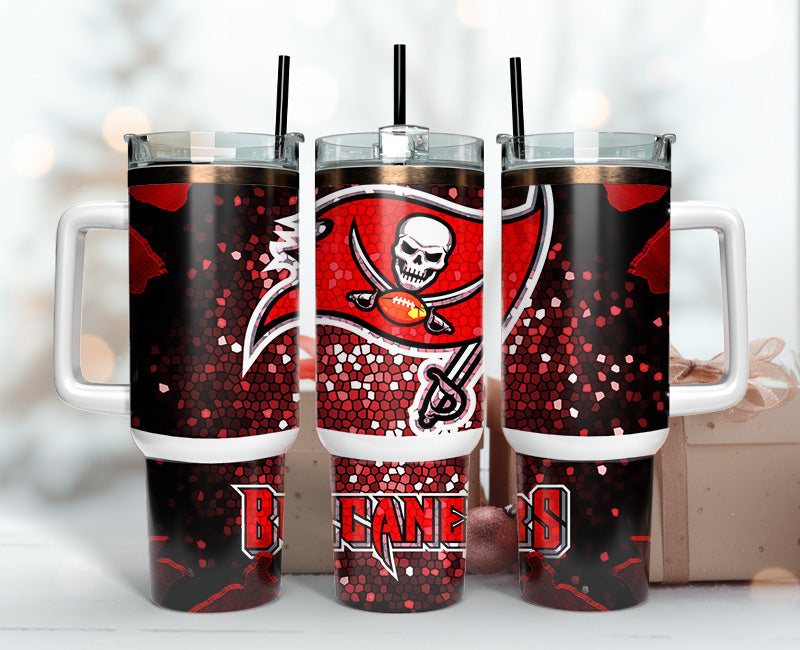 Tampa Bay Buccaneers Tumbler 40oz Png, 40oz Tumler Png 92