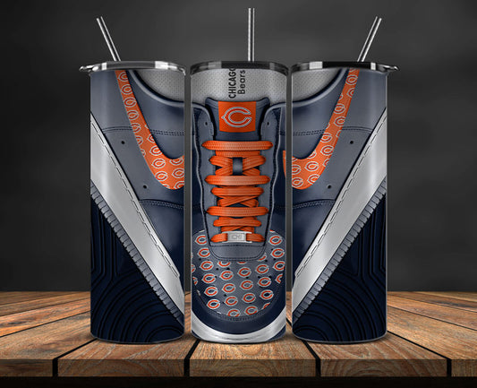 Chicago Bears Tumbler Wrap, NFL Sneaker Tumbler Wrap  93