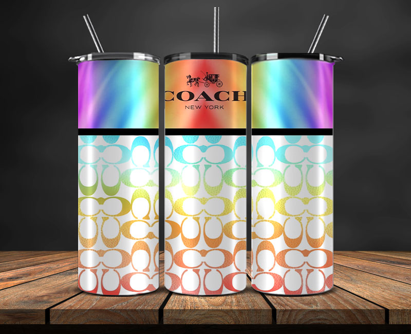 Coach Tumbler Wrap, Coach Tumbler Png ,Luxury Logo Fashion Png 94