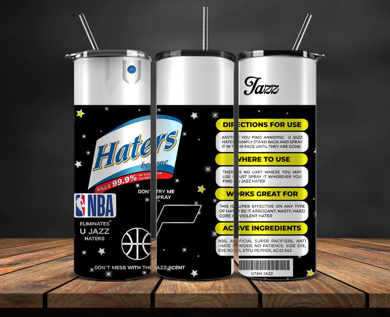 Utah Jazz Tumbler Wrap, Basketball Design,NBA Teams,NBA Sports,Nba Tumbler Wrap,NBA DS-94