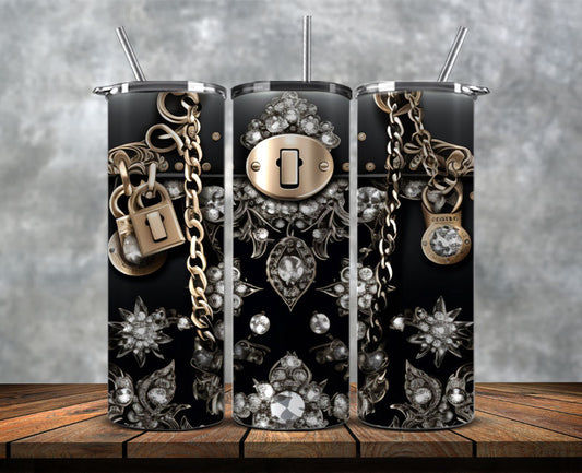 Fashion Tumbler Wraps, Luxury Skinny Tumbler,Louis Vuitton Tumbler Png, Pattern Logo Fashion Tumbler Wraps 94