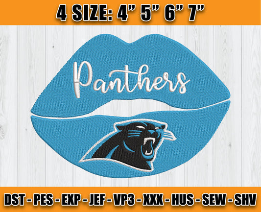 Panthers Embroidery, Peace Love Panthers, NFL Machine Embroidery Digital 95
