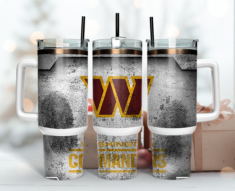 Washington Commanders Tumbler 40oz Png,  40oz Tumbler Skinny  96