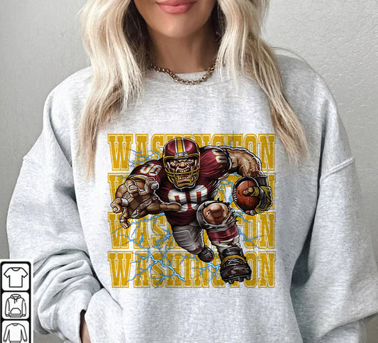 Washington Commanders Football Sweatshirt png ,  T-Shirt Png, NFL T-Shirt Design 96