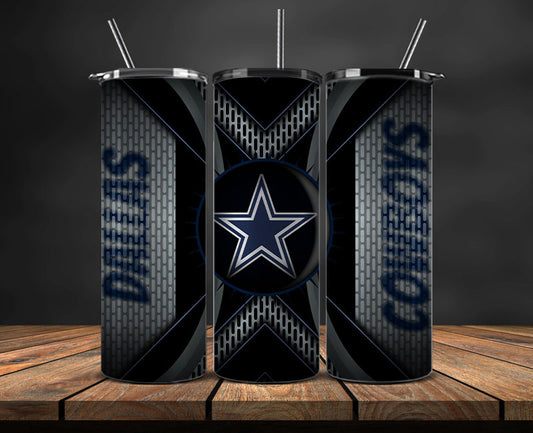 Dallas Cowboys Tumbler Wrap, NFL Logo Tumbler Png, NFL Design Png-98