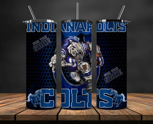 Indianapolis Colts Tumbler, Colts Logo, Mascot Football Png 09