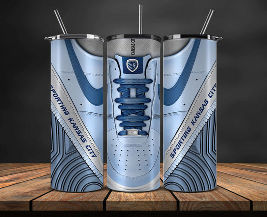 Sporting Kansas City Tumbler Wrap, MLS Sneakers Tumbler Wrap 09