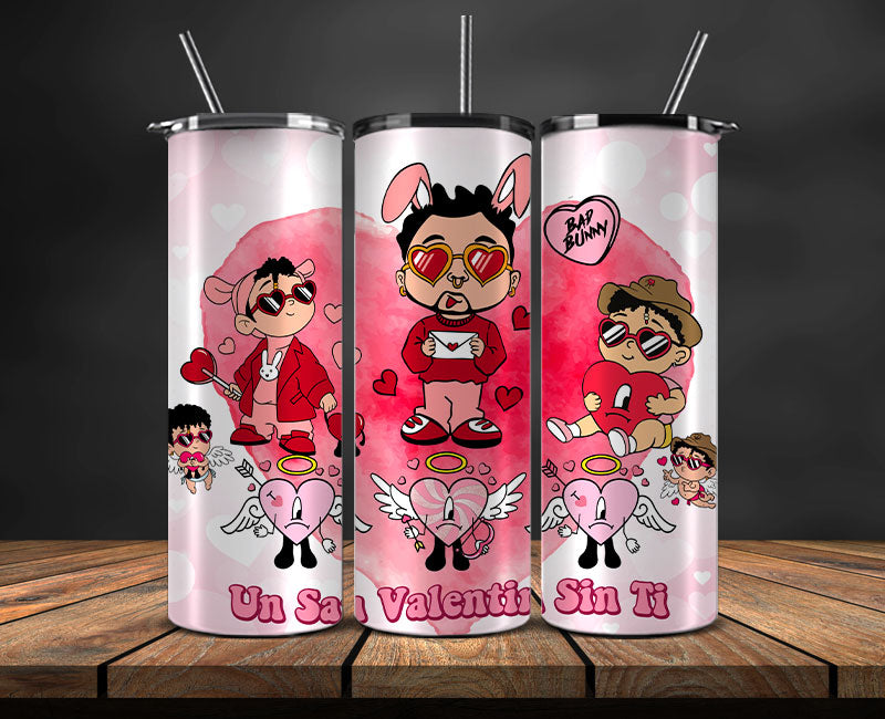 Valentine Tumbler Wrap ,Valentine Tumbler  09