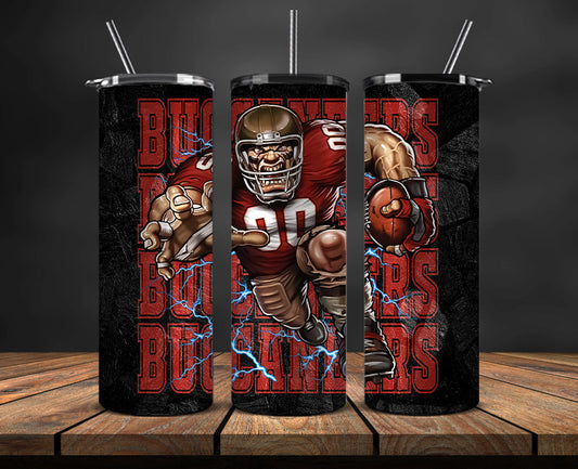 Tampa Bay Buccaneers Tumbler, Buccaneers Logo Tumbler,NFL Season 2025, Design 102