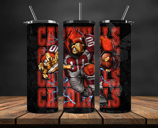 Arizona Cardinals Tumbler, Cardinals Logo Tumbler,NFL Season 2025, Design 103