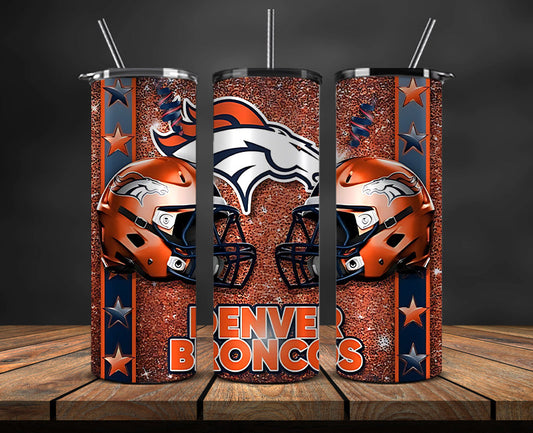 Denver Broncos Tumbler, Broncos Logo,NFL Season Design 10