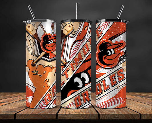 Baltimore Orioles Tumbler Wrap, Mlb Tumbler  Mlb Logo Tumbler Png 10