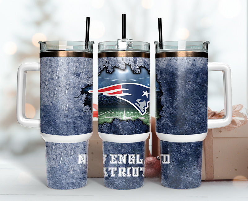 New England Patriots Tumbler 40oz Png,  40oz Tumbler Skinny  121