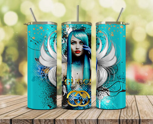 Tumbler 20oz Skinny Png ,Tumbler Wrap Bundle Png,Skinny Tumbler 20oz ,Logo Tumbler Png, Fashion Brand Logo, Tumbler Wrap 129 Tumblerpng