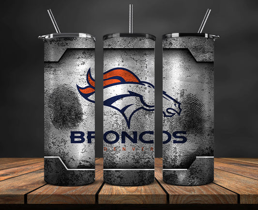 Denver Broncos Tumbler, Broncos  Logo Tumbler,NFL Season 2025, Design 132