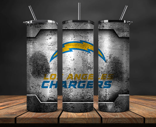 Los Angeles Chargers Tumbler, Chargers Logo Tumbler,NFL Season 2025, Design 136