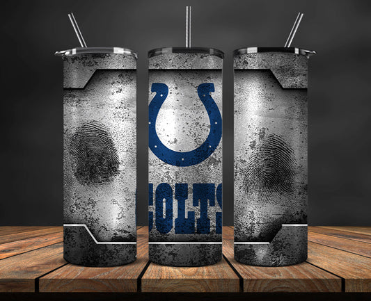 Indianapolis Colts Tumbler, Colts Logo Tumbler,NFL Season 2023, Design 138