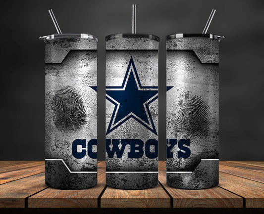 Dallas Cowboys Tumbler, Cowboys Logo Tumbler,NFL Season 2025, Design 139
