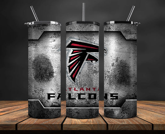 Atlanta Falcons Tumbler, Falcons Logo Tumbler,NFL Season 2025, Design 142