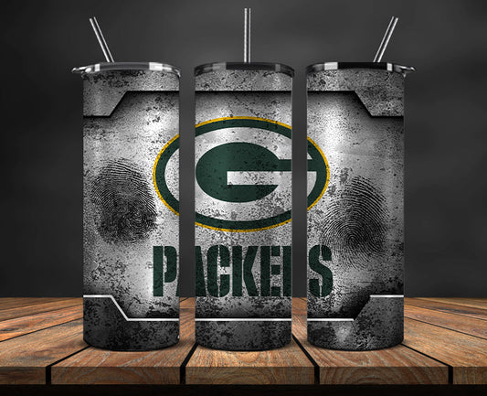 Green Bay Packers Tumbler, Packers Logo Tumbler,NFL Season 2023, Design 147