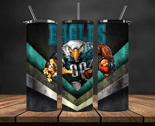 Philadelphia Eagles Tumbler, Eagles Logo Tumbler ,NFL Season 2025, Design 14