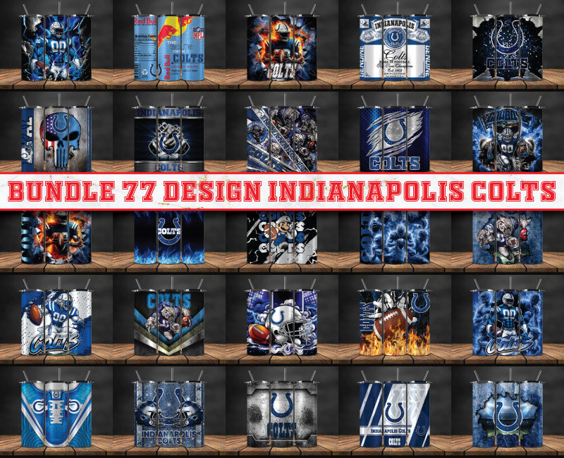 Indianapolis Colts Tumbler Wrap , Football Tumbler Png ,32 Team Sport png 14