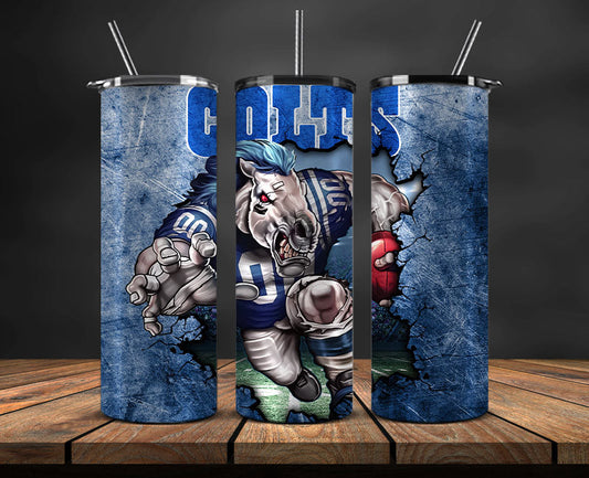 Colts Football Png , Football Tumbler Wrap 14