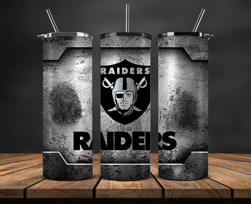 Las Vegas Raiders Tumbler, Raiders Logo Tumbler,NFL Season 2025, Design 150