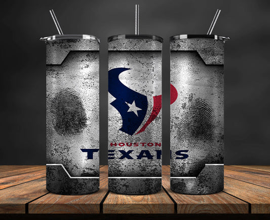 Houston Texans Tumbler, Texans Logo Tumbler,NFL Season 2023, Design 156