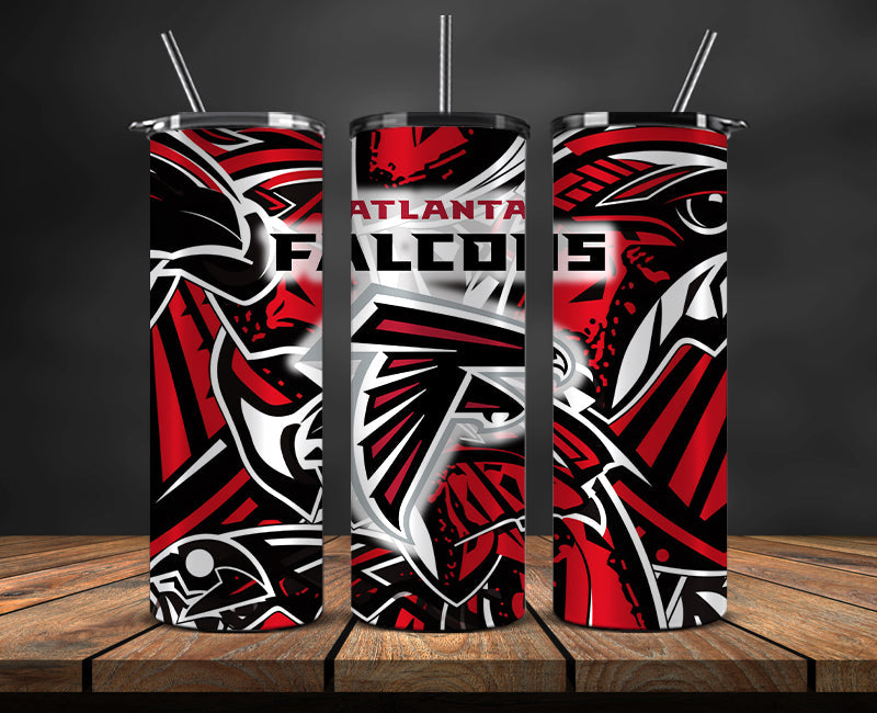 Atlanta Falcons Tumbler, Falcons Logo Tumbler,NFL Season 2023, Design 163