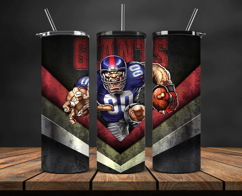 New York Giants Tumbler, NY Giants Logo Tumbler ,NFL Season 2025, Design 16
