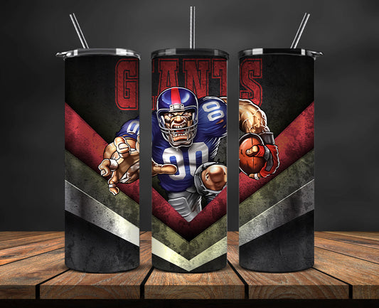 New York Giants Tumbler, NY Giants Logo Tumbler ,NFL Season 2025, Design 16