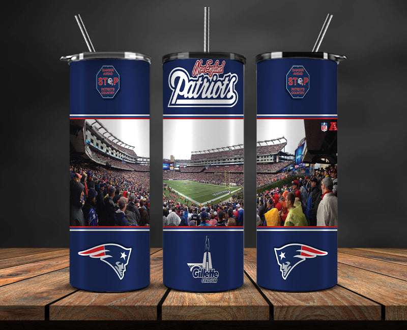 Patriots Tumbler Wrap , Nfl Stadiums Tumbler Wraps 16