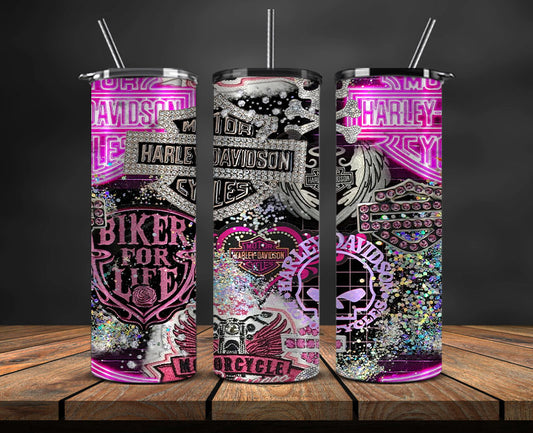 Harley Skinny Tumbler Png, Motor Harley Digital Tumbler Wrap, Harley Tumbler Wrap 17