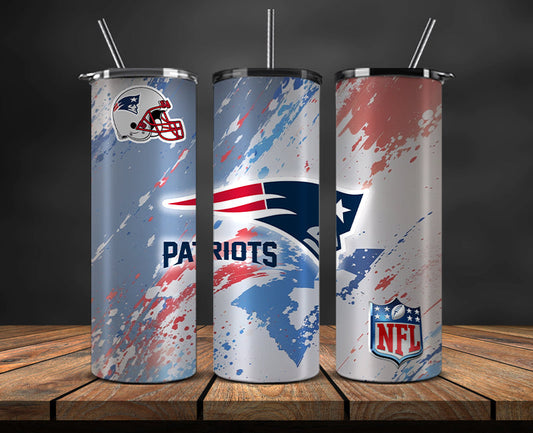 New England Patriots Tumbler, Patriots Logo Tumbler,NFL Season 2025, Design 186