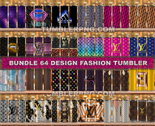 Bundle 4 Design Tumbler Fashion, Luxury Designer Tumbler Design,Digita –  Tumblerluxury