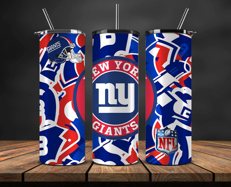 New York Giants Tumbler, NY Giants Logo Tumbler,NFL Season 2025, Design 188