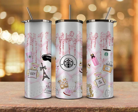 Tumbler 20oz Skinny Png ,Tumbler Wrap Bundle Png,Skinny Tumbler 20oz ,Logo Tumbler Png, Fashion Brand Logo, Tumbler Wrap 191