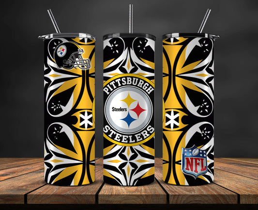 Pittsburgh Steelers Tumbler,Steelers Logo Tumbler,NFL Season 2025, Design 192