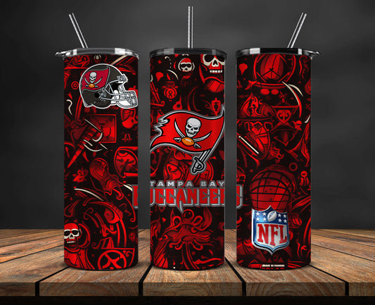 Tampa Bay Buccaneers Tumbler, Buccaneers Logo Tumbler,NFL Season 2025, Design 196