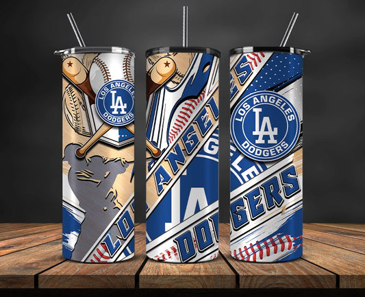 Los Angeles Dodgers Tumbler Wrap, Mlb Tumbler  Mlb Logo Tumbler Png 19