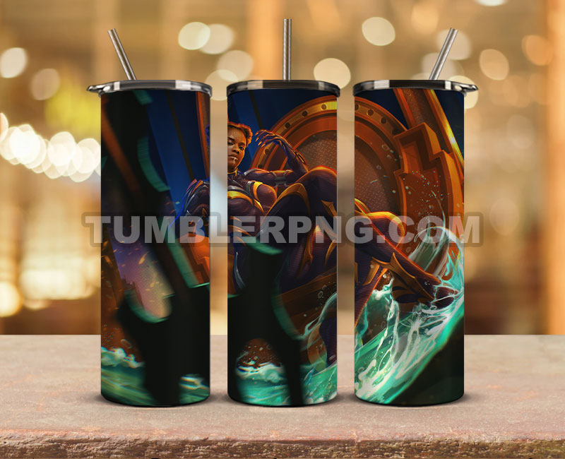 Wakanda Forever Black Panther Skinny Tumbler 20oz Sublimation DesignS for Straight Tumbler Design,Black Panther Tumbler Desing,Wakanda Forever wrap png, Marvel Heroes Tumbler Skinny 06