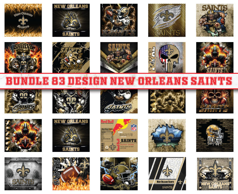 New Orleans Saints Tumbler Wrap , Football Tumbler Png ,32 Team Sport png 23